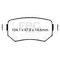 EBC Brakes UD1874 - Ultimax OEM Replacement Disc Brake Pad Set, 2-Wheel Set