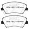 EBC Ultimax Stock Replacement Brake Pads