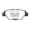 EBC Brakes UD1934 - Ultimax OEM Replacement Disc Brake Pad Set, 2-Wheel Set
