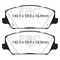 EBC Ultimax Stock Replacement Brake Pads