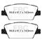 EBC Ultimax Stock Replacement Brake Pads