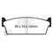 EBC Ultimax Stock Replacement Brake Pads