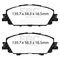 EBC Redstuff Ceramic Brake Pads