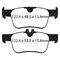 EBC Brakes DP22402 - Greenstuff 2000 Series Sport Disc Brake Pad Set