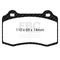 EBC Brakes DP81140RPX - RP-X Full Race Brake Pads