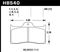 Hawk Performance HB540B.490 - HPS 5.0 Brake Pads, 2 Wheel Set