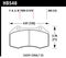 Hawk Performance HB548G.510 - DTC-60 Disc Brake Pad