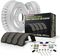 PowerStop OE Stock Replacement Brake Drum and Shoe Kit