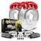 PowerStop Z26 Drilled and Slotted Brake Rotors, Pad, and Caliper Kit