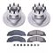 PowerStop Geomet Coated Rotor and Ceramic Z17 Brake Pad Kit