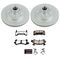 PowerStop Z36 Truck & Tow Brake Pad and Smooth Rotor Kit