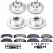 PowerStop Z23 Daily Driver Brake Pad and Smooth Rotor Kit