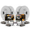 PowerStop Z36 Truck & Tow Brake Pad and Smooth Rotor Kit