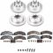 PowerStop Z36 Truck & Tow Brake Pad and Smooth Rotor Kit