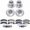 PowerStop Z23 Daily Driver Brake Pad and Smooth Rotor Kit