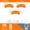 Quality-Built QB Brake Pads