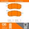 Quality-Built QB Brake Pads