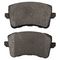 Quality-Built 1000-1386M - QB Semi-Metallic Brake Pad Set