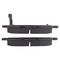 Quality-Built 1001-0557M - Premium Semi-Metallic Brake Pad Set with Hardware