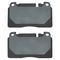 Quality-Built 1001-1663M - Premium Semi-Metallic Brake Pad Set