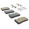 Quality-Built 1001-1663M - Premium Semi-Metallic Brake Pad Set