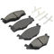 Quality-Built 1003-0280M - Black Series Semi-Metallic Brake Pad Set