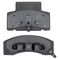 Quality-Built 1003-0459M - Black Series Semi-Metallic Brake Pad Set