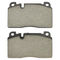 Quality-Built 1003-1663M - Black Series Semi-Metallic Brake Pad Set