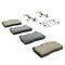 Quality-Built 1003-1663M - Black Series Semi-Metallic Brake Pad Set