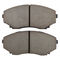 Quality-Built 1002-0551M - Work Force Semi-Metallic Brake Pad Set
