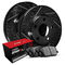 R1 Concepts Drilled/Slotted Brake Kit - Stage 2 - OE Pad Formula