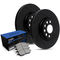 R1 Concepts Slotted Brake Kit - Stage 3 - Semi Met