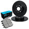 R1 Concepts Drilled/Slotted Brake Kit - Stage 2 - Ceramic Pads