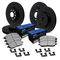 R1 Concepts Slotted Brake Kit - Stage 3 - Semi Met