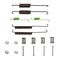 R1 Concepts HK2-03001 - Drum Brake Hardware Kit