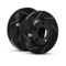R1 Concepts Slotted Black Disc Brake Rotor Set