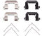 R1 Concepts Drilled/Slotted Brake Kit - Stage 2 - Semi Met