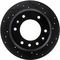 R1 Concepts Drilled/Slotted Brake Kit - Stage 2 - Semi Met