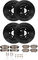 R1 Concepts Drilled/Slotted Brake Kit - Stage 2 - OE Pad Formula