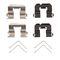 R1 Concepts Drilled/Slotted Brake Kit - Stage 2 - Semi Met