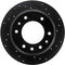 R1 Concepts Drilled/Slotted Brake Kit - Stage 2 - Semi Met
