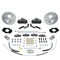 SSBC-USA A125-FBK - New Rear Drum to Disc Brake Conversion Kit w/ Rotors, Black