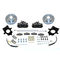 SSBC-USA A128BK - Direct Fit Drum to Disc Brake Rear Conversion Kit w/ Rotors, Black