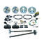 SSBC-USA A112-2BK - New Direct Fit Rear Drum to Disc Brake Conversion Kit w/ Rotors (5 Lug), Black