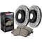 StopTech Brake Kit - Drilled - Stage 1 Street Rotor and Pad Kit