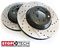 Stoptech 978.58003R - Sport Brake Rotors And Pads Kit, Drilled and Slotted, 2 Wheel Set
