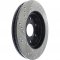 Stoptech 127.66057L - Sport Drilled and Slotted Brake Rotor