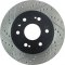 Stoptech 127.66057R - Sport Drilled and Slotted Brake Rotor