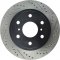 Stoptech 127.66065L - Sport Drilled and Slotted Brake Rotor