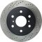 Stoptech 127.66065R - Sport Drilled and Slotted Brake Rotor